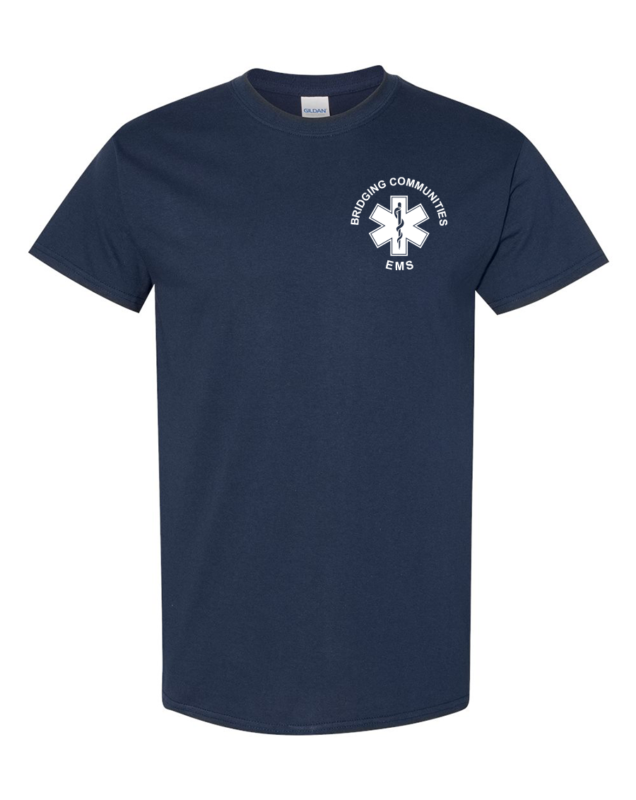 EMS Gildan – Heavy Cotton™ T-Shirt Navy – Ingenious Designs by Creative ...